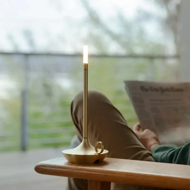 LumièreDouce | Lampe de Table LED Sans Fil avec Commande Tactile pour Ambiance Chaleureuse
