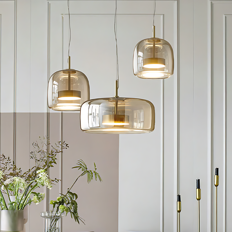LumièreChic | Suspension LED de style vintage pour ambiance cosy
