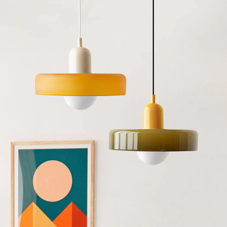 RoundGlow | Lampe suspendue moderne pour l'éclairage intérieur