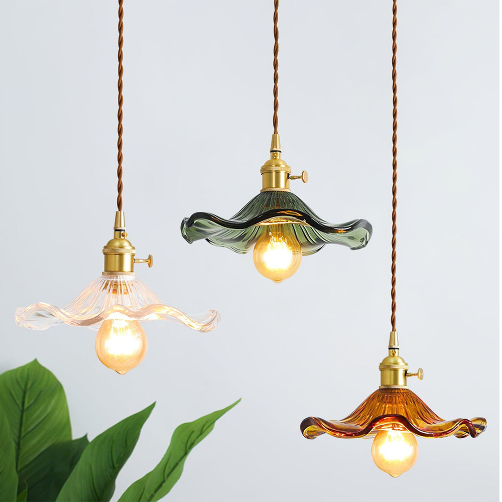 FleurDeLumière | Suspension Élégante pour Éclairage Intérieur