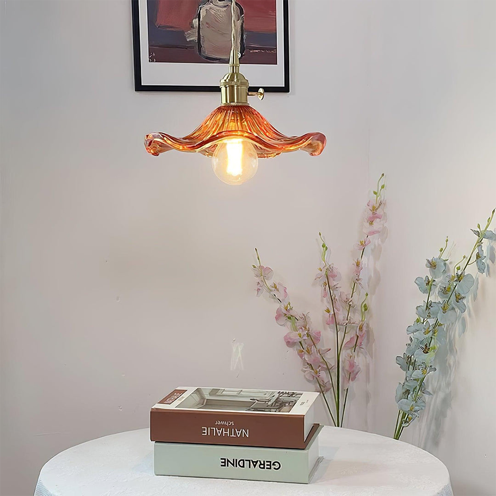 FleurDeLumière | Suspension Élégante pour Éclairage Intérieur