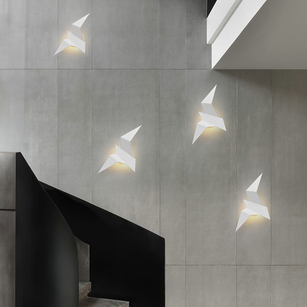 LuminoPlume | Lampe murale doiseau pour ambiance chaleureuse