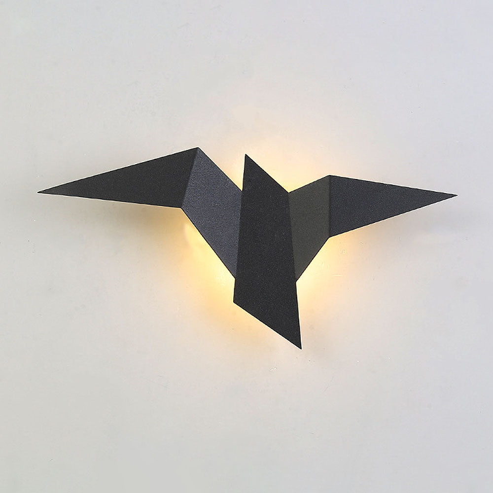 LuminoPlume | Lampe murale doiseau pour ambiance chaleureuse