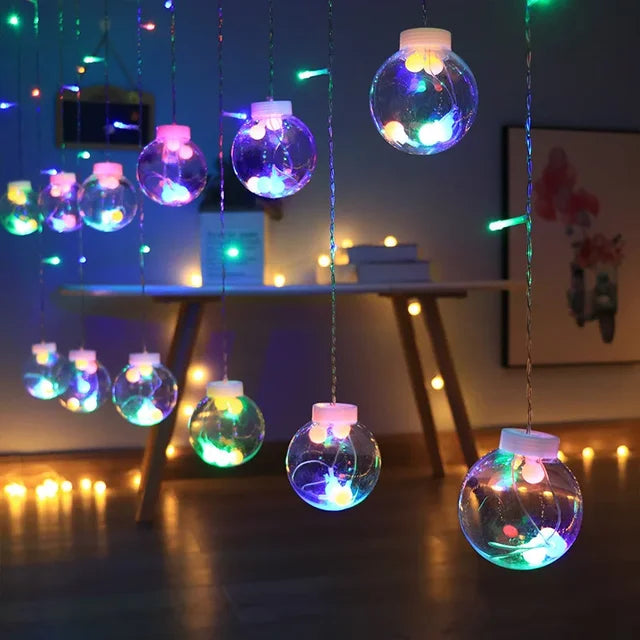 TwinkleGlow | Guirlande LED Extérieure Écologique et Décorative