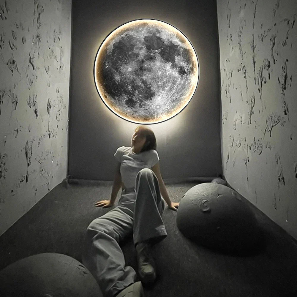 LunarGlow | Applique Murale Lumineuse pour Ambiance Relaxante