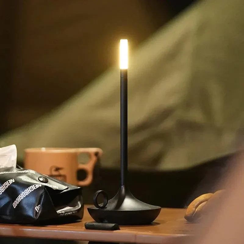 LumièreDouce | Lampe de Table LED Sans Fil avec Commande Tactile pour Ambiance Chaleureuse