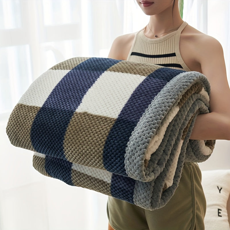 ChaleurDouce | Couverture Douillette en Fleece Élégante