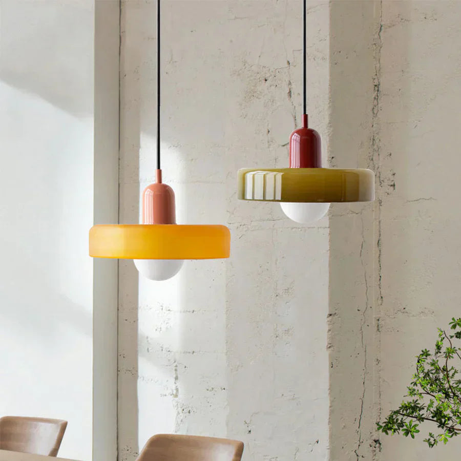 RoundGlow | Lampe suspendue moderne pour l'éclairage intérieur