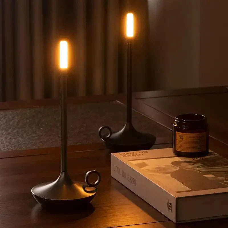 LumièreDouce | Lampe de Table LED Sans Fil avec Commande Tactile pour Ambiance Chaleureuse