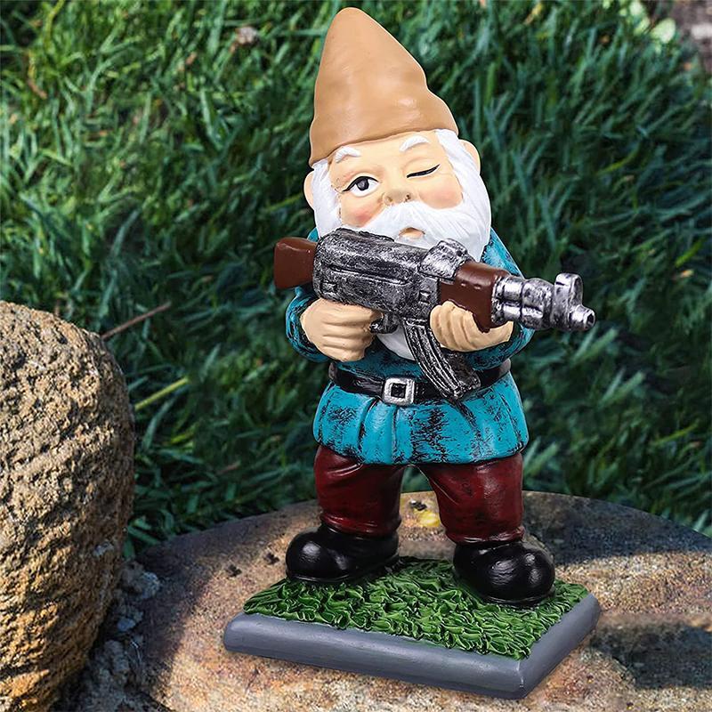 TerreGarde | Nain de Jardin Militaire en Tenue de Camouflage