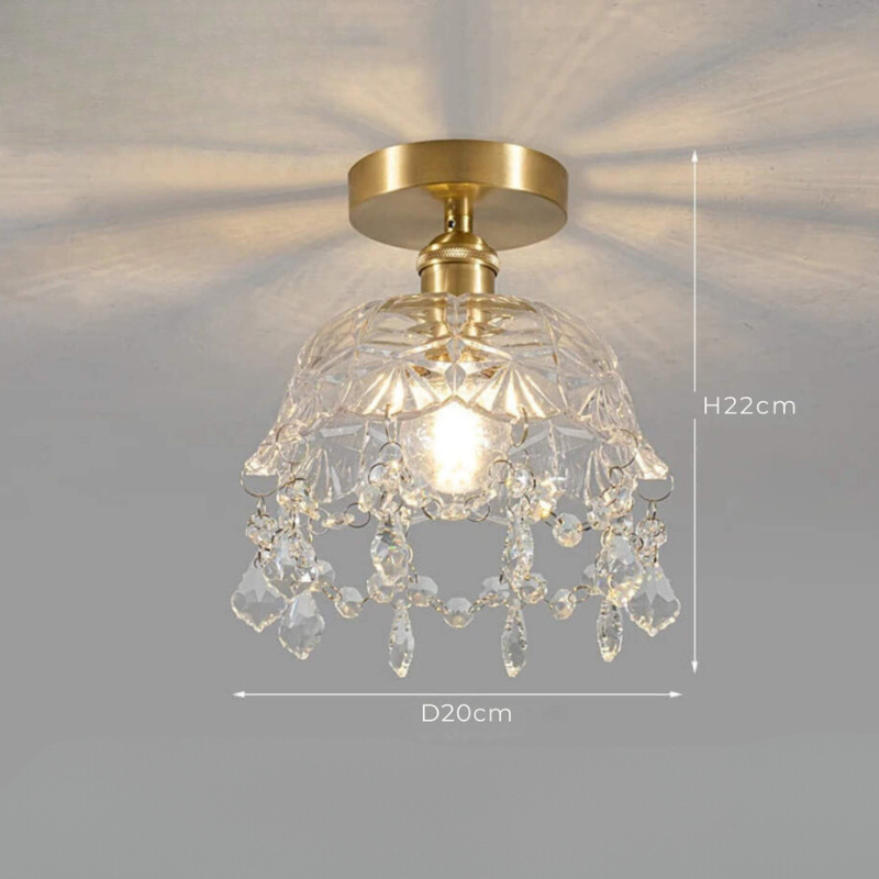 CrystalDrop | Applique Murale Design pour Intérieur Chic