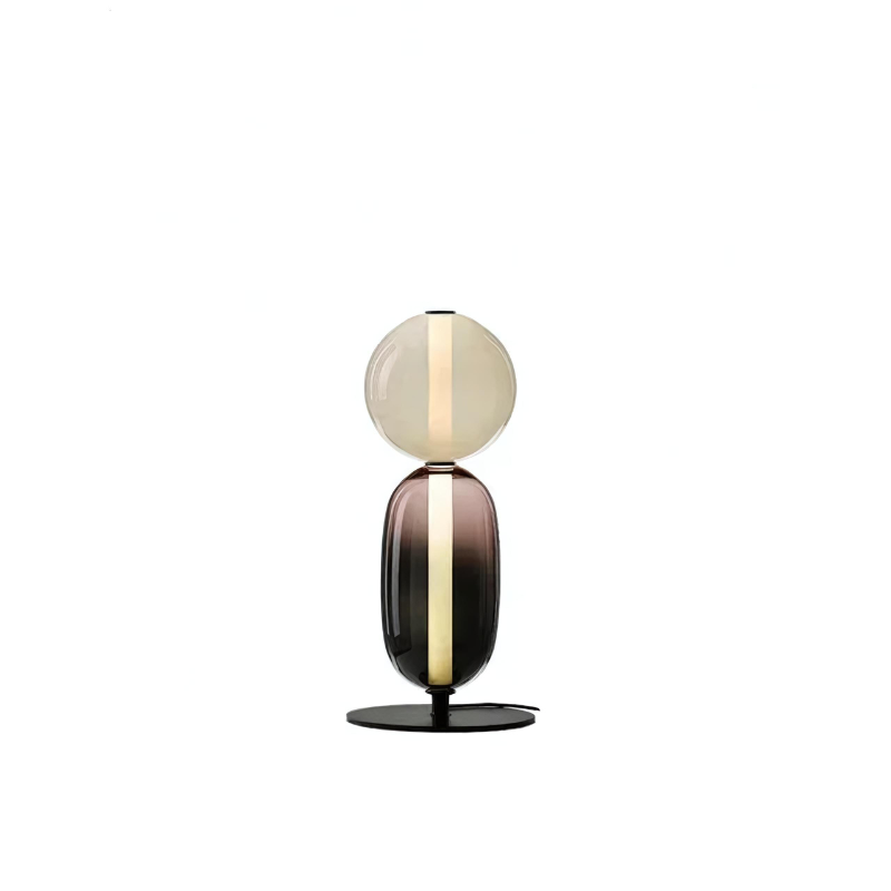 LumièreCandy | Lampe sur Pied en Verre aux Couleurs Vives Pour Ambiance Chaleureuse