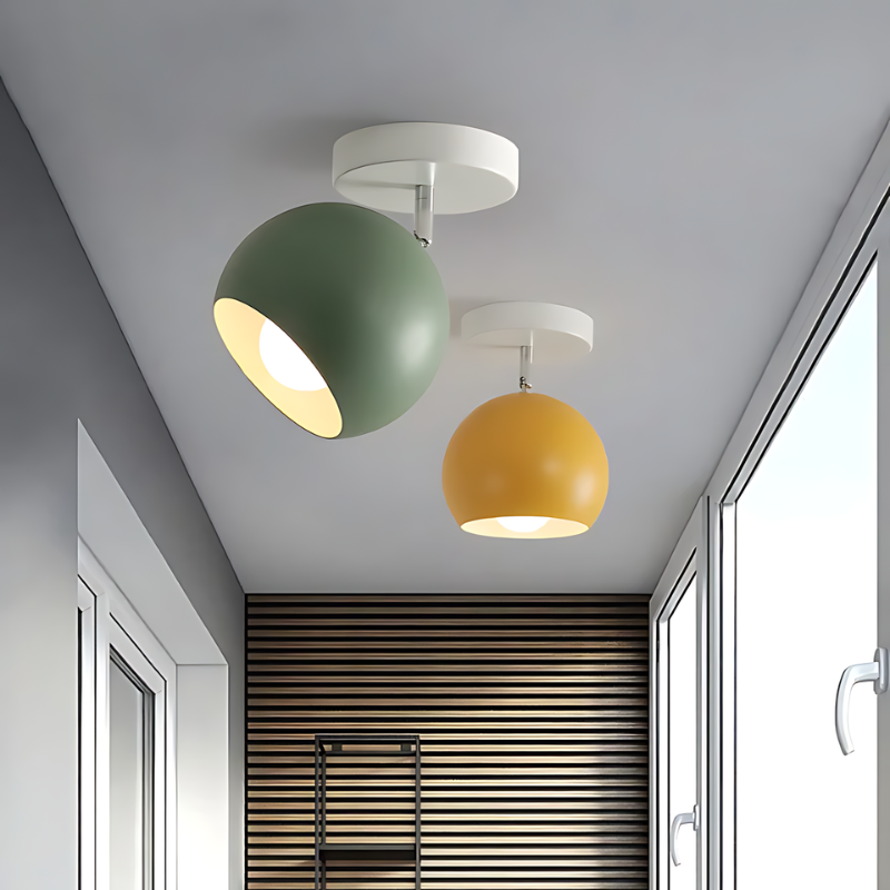LuxLumière | Plafonnier macaron coloré