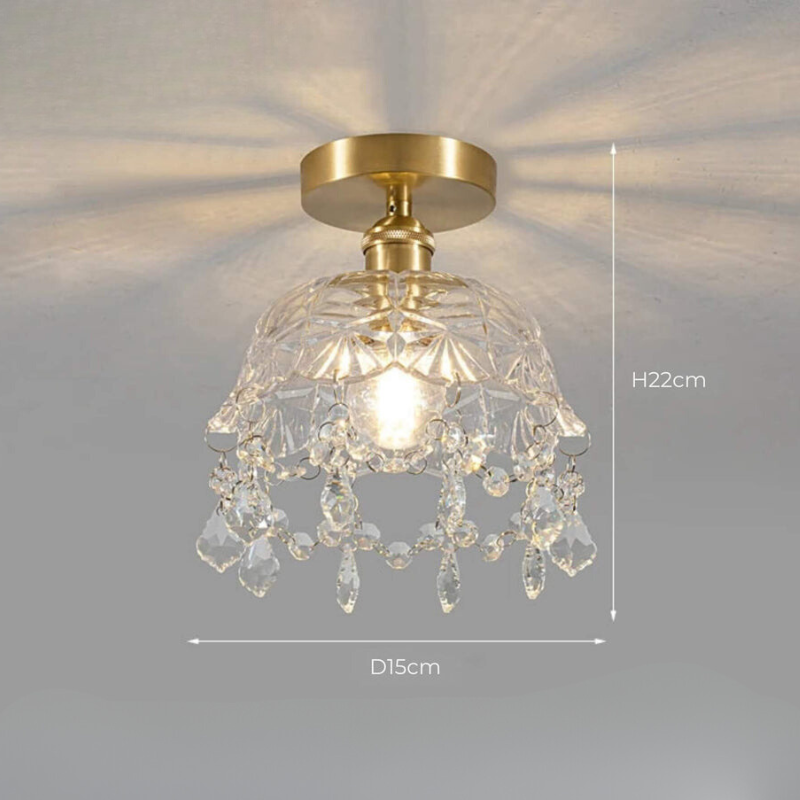 CrystalDrop | Applique Murale Design pour Intérieur Chic