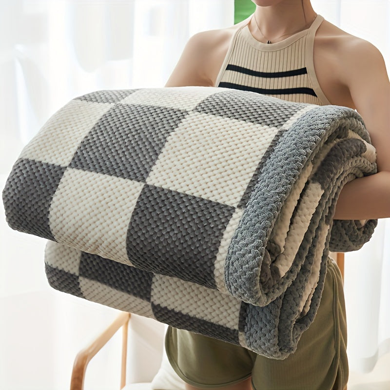 ChaleurDouce | Couverture Douillette en Fleece Élégante