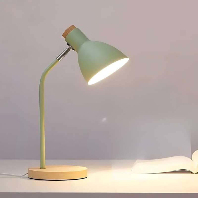 LumiRustique | Lampe de Table Accent Naturel et Flexible