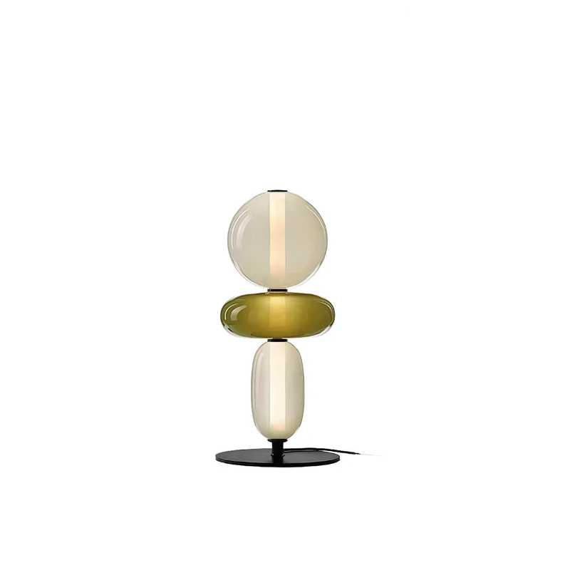 LumièreCandy | Lampe sur Pied en Verre aux Couleurs Vives Pour Ambiance Chaleureuse