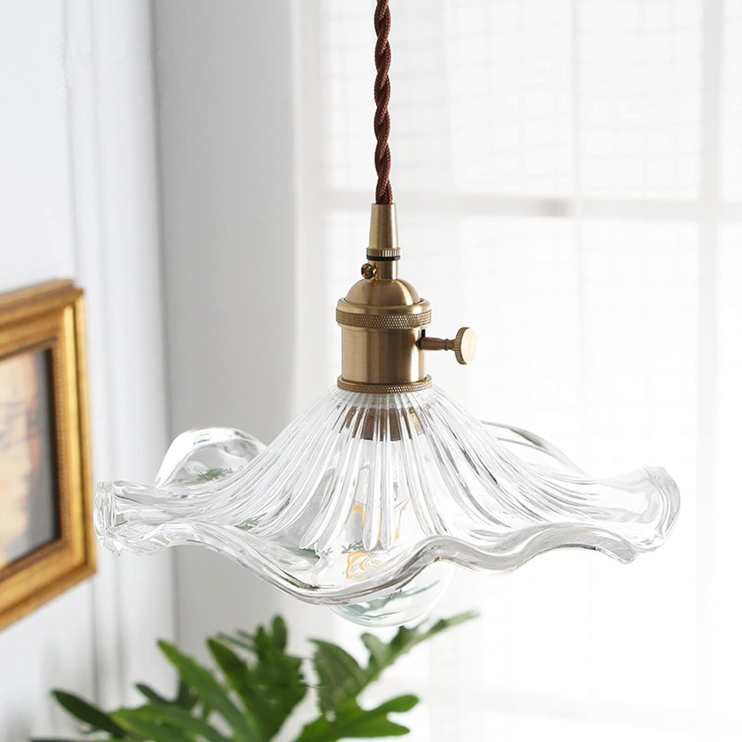 FleurDeLumière | Suspension Élégante pour Éclairage Intérieur