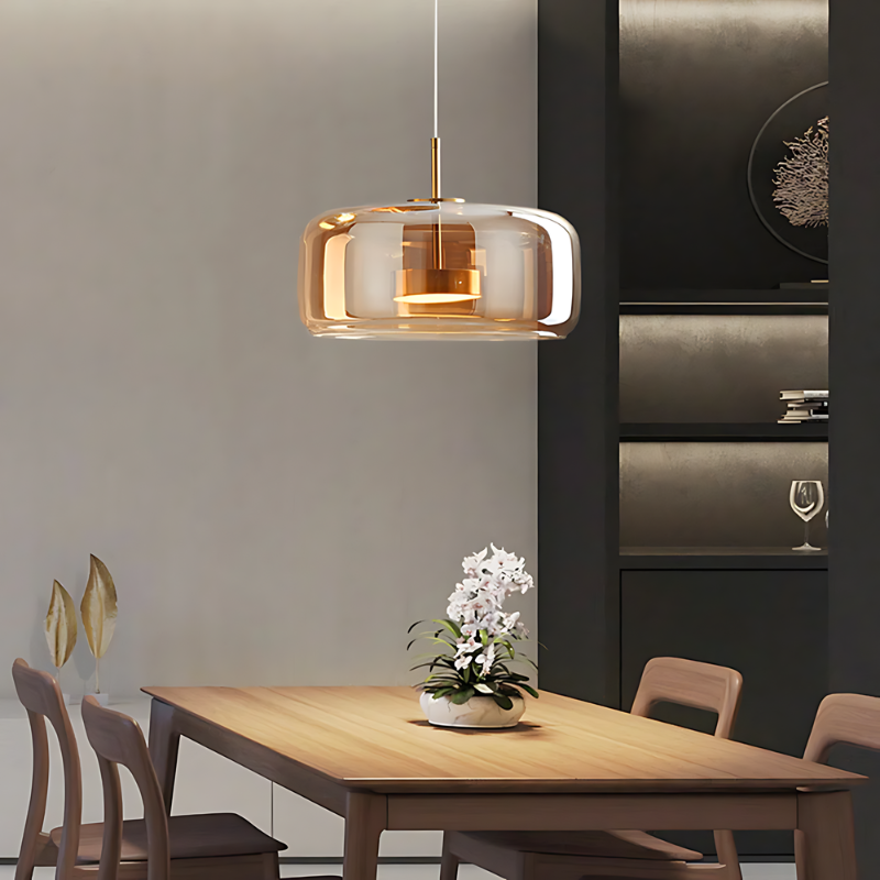 LumièreChic | Suspension LED de style vintage pour ambiance cosy