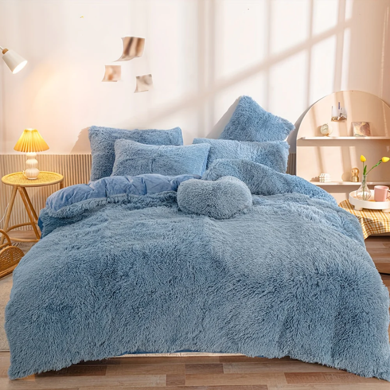 NocturneConfort | Parure de lit en peluche pour douceur suprême