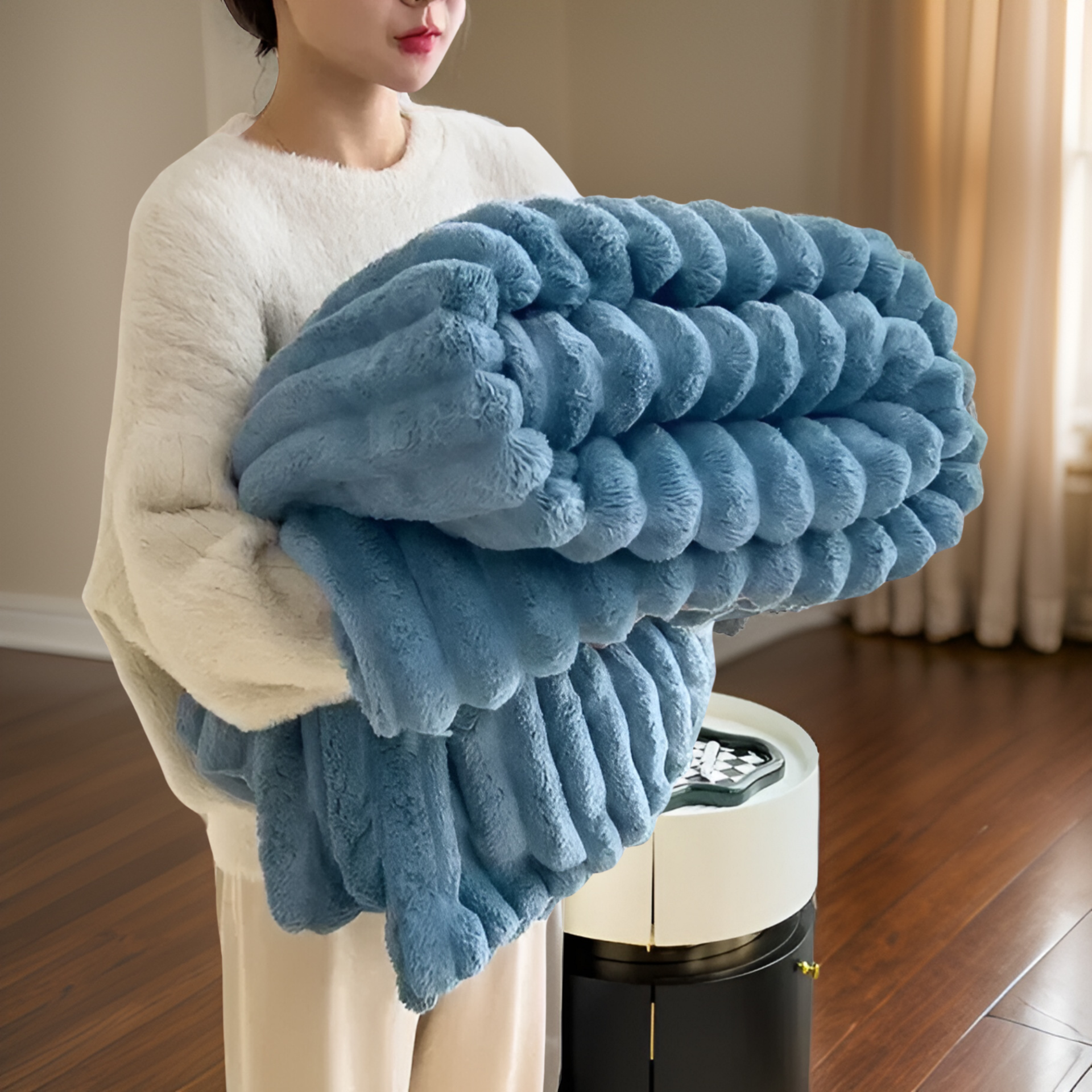 CouvertureChic | Couverture douce pour le salon