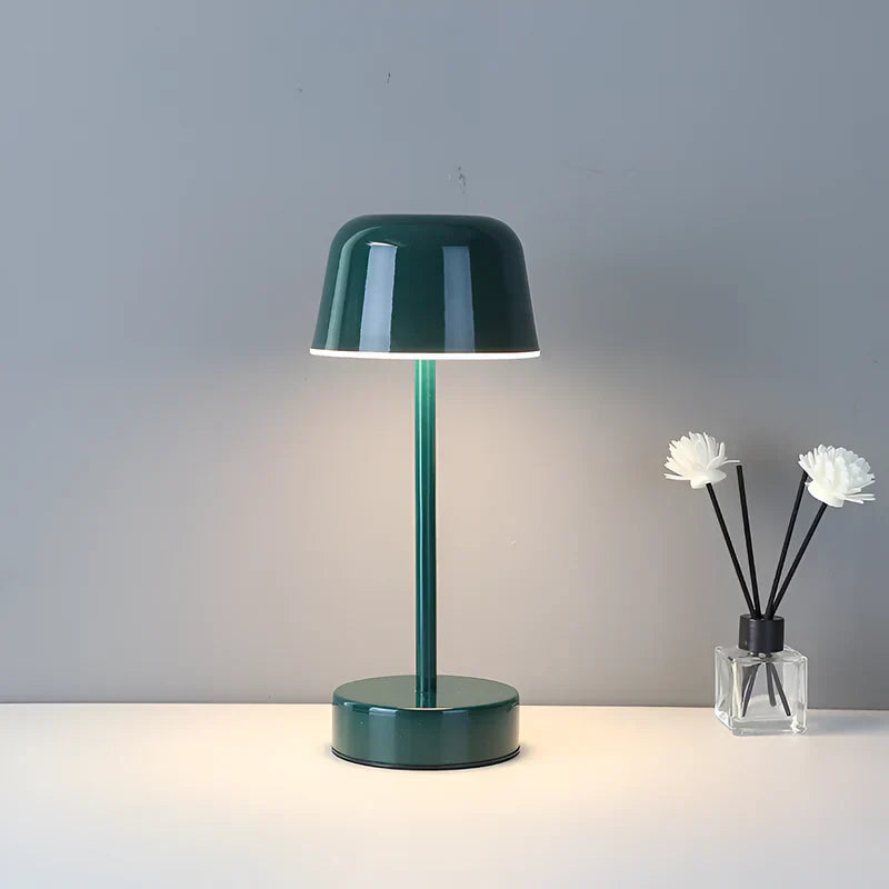 VintageGlow | Lampe de table LED rétro sans fil