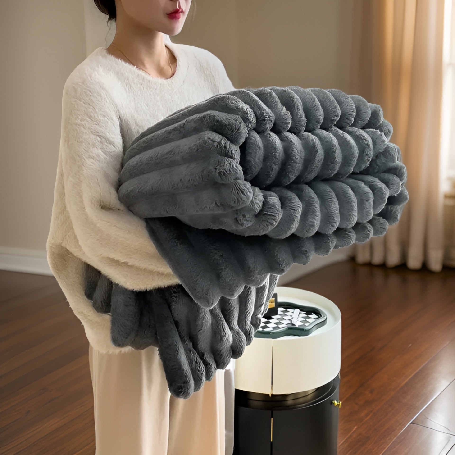 CouvertureChic | Couverture douce pour le salon