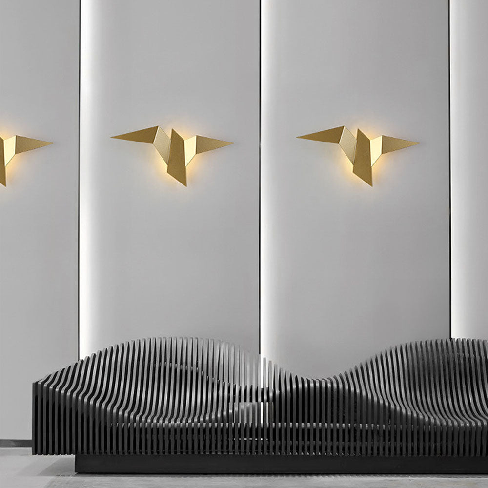 LuminoPlume | Lampe murale doiseau pour ambiance chaleureuse