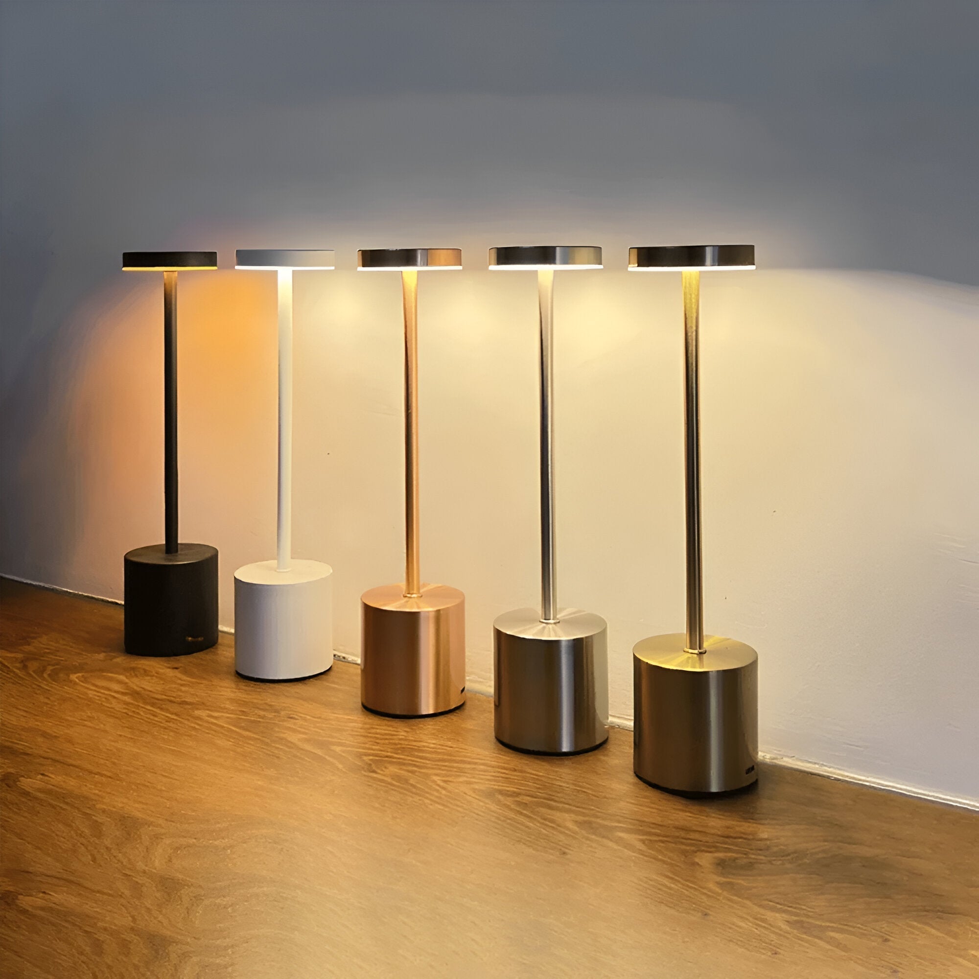 LuminositeRetro | Lampe de Table Retro sans Fil Rechargeable