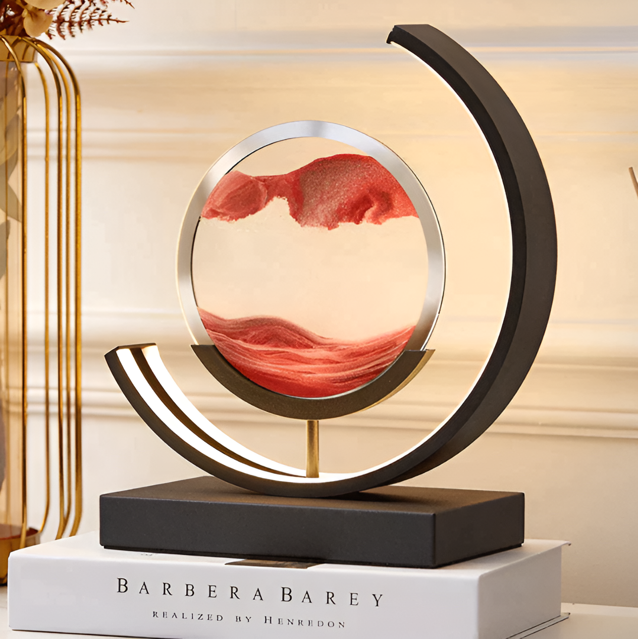 LumiereDesert | Lampe LED Sable Tactile