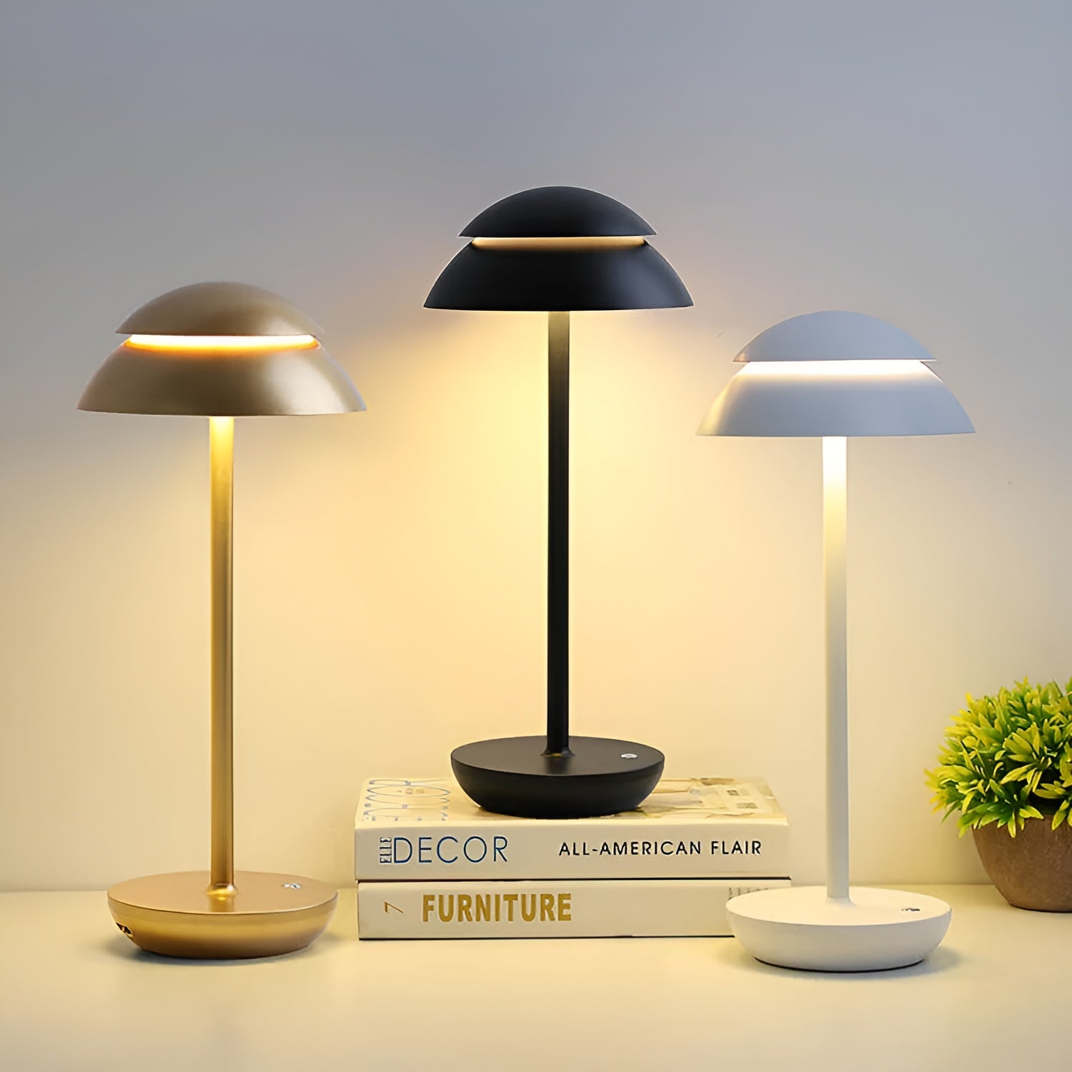 LumiEclat | Lampe de Table sans Fil à LED Dimmable