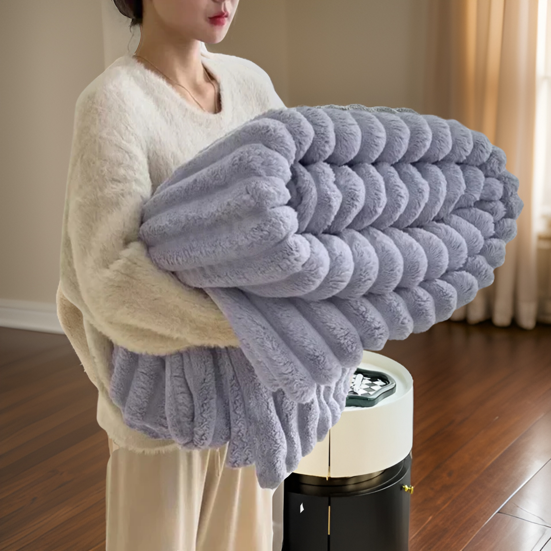 CouvertureChic | Couverture douce pour le salon