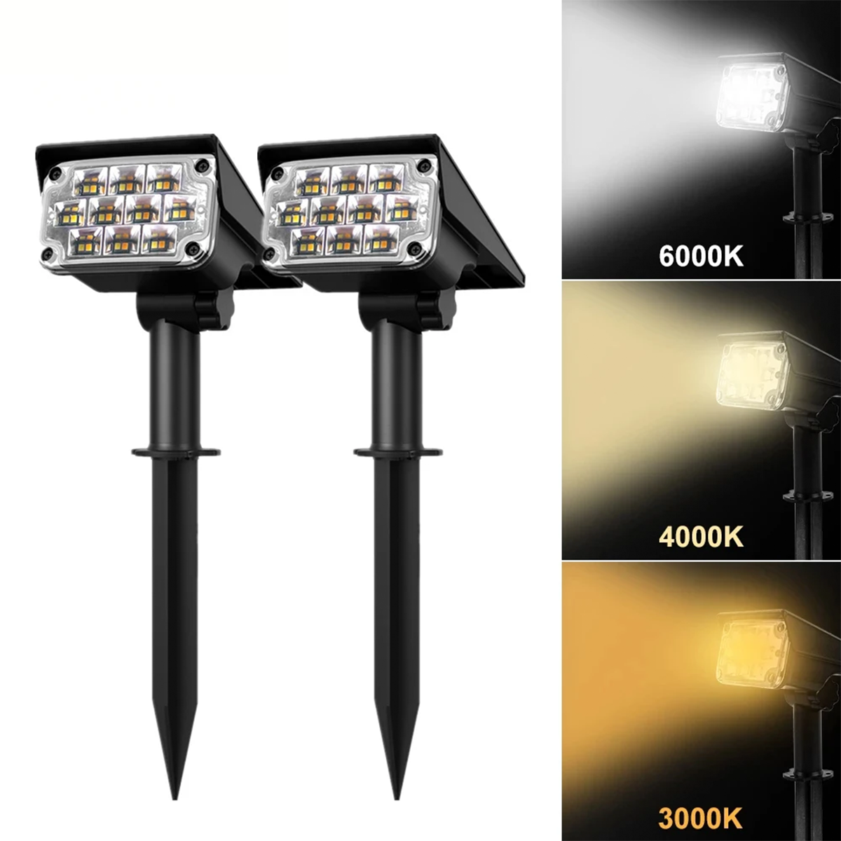 LumièreSolaire | Projecteur Solaire LED Sans Fil