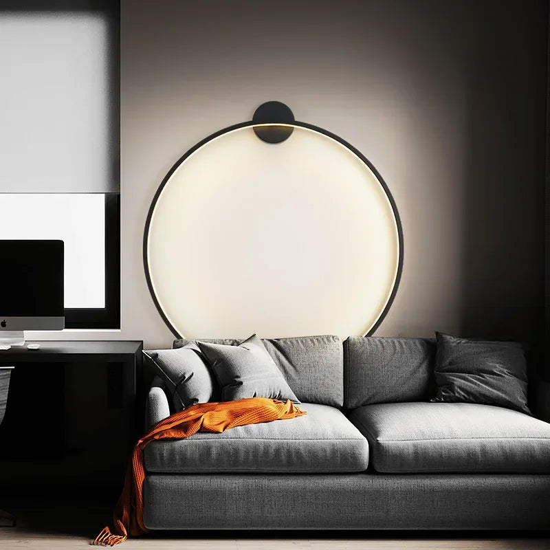 LumièreRing | Applique Murale Moderne avec Éclairage LED