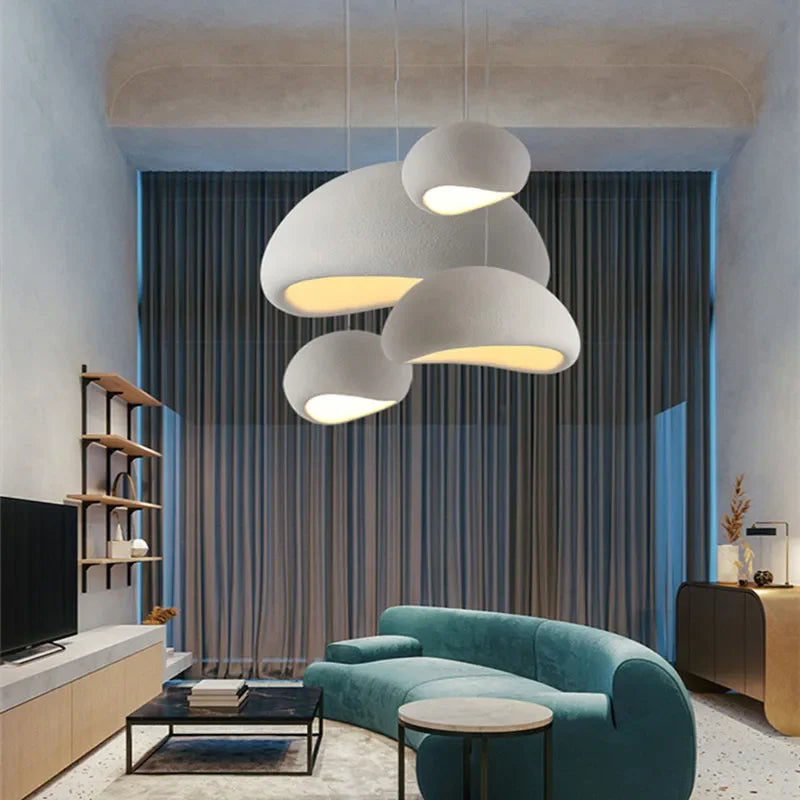 LuminositeZenEssence | Luminaire de Plafond au Style Wabi-Sabi