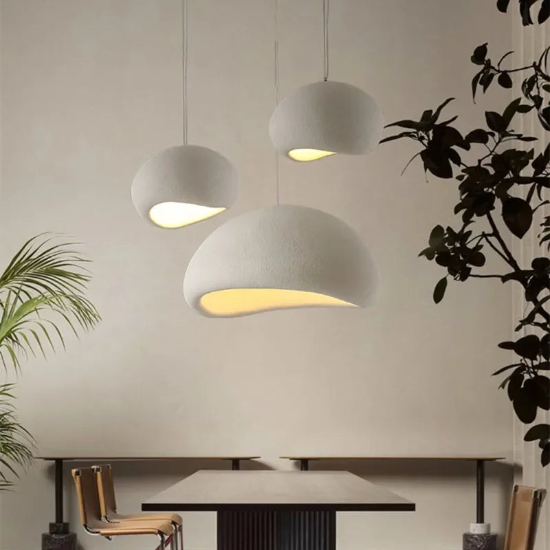 LuminositeZenEssence | Luminaire de Plafond au Style Wabi-Sabi