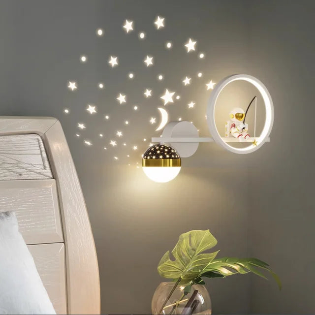 LumièreCéleste | Lampe Murale Astronaute
