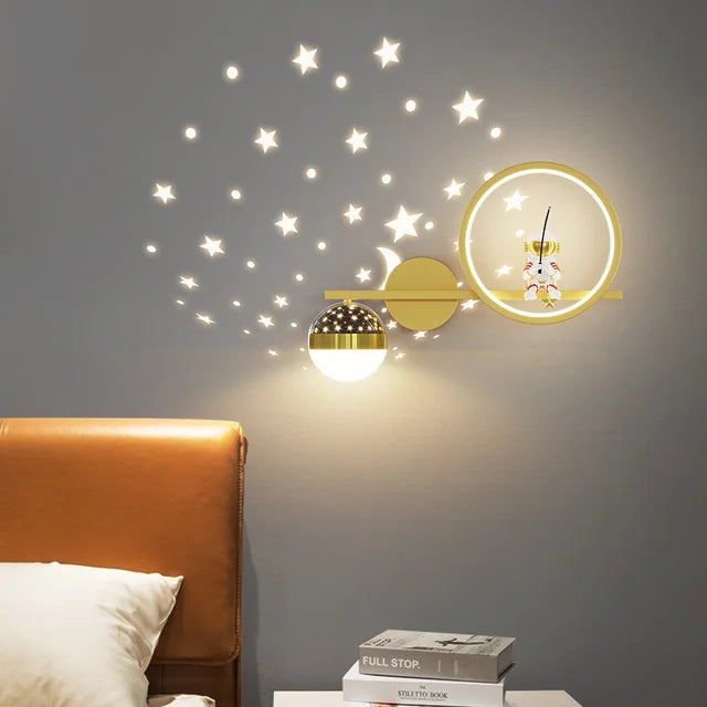 LumièreCéleste | Lampe Murale Astronaute