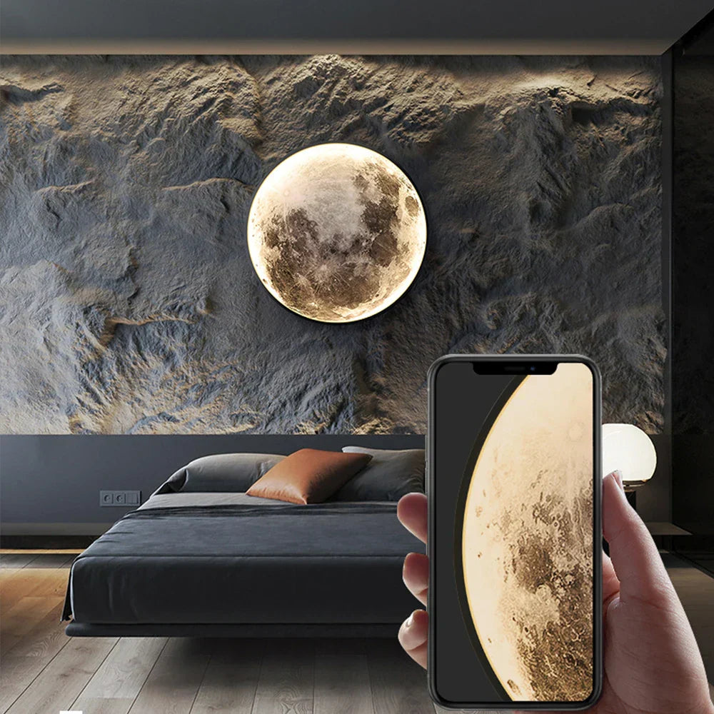 LunarGlow | Applique Murale Lumineuse pour Ambiance Relaxante