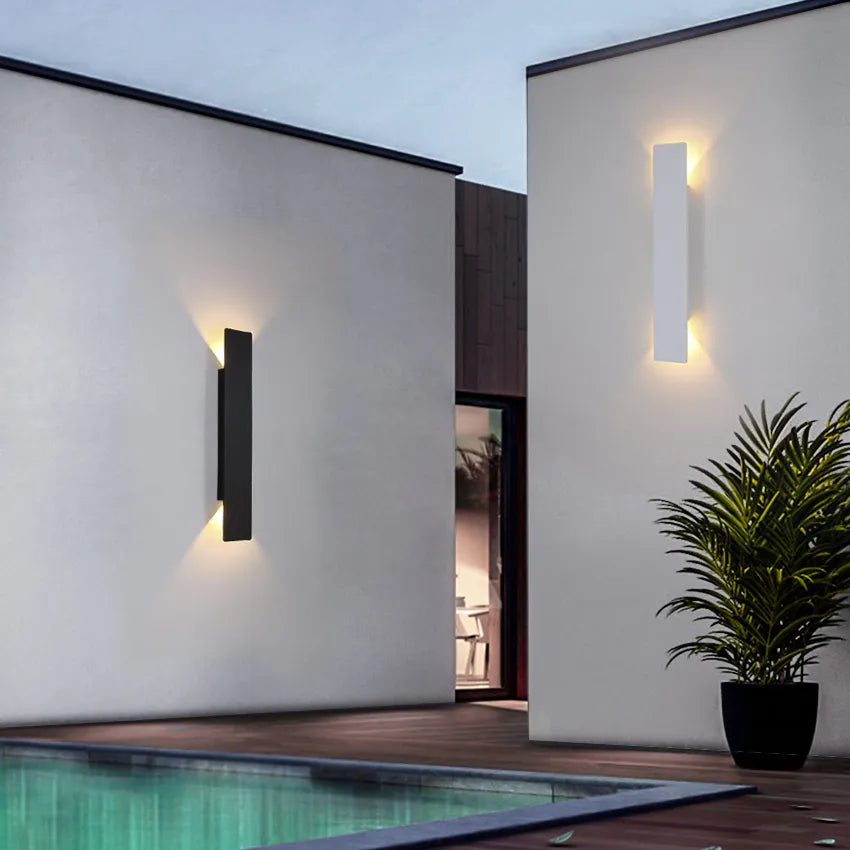 EleganceIllumination | Applique extérieure en aluminium