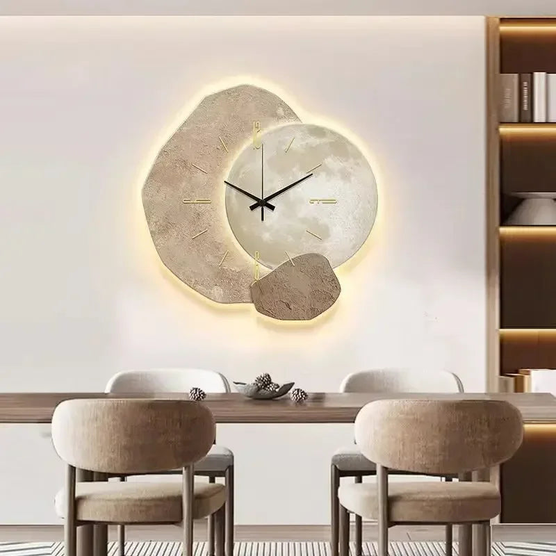 ÉléganceMur | Horloge Murale Décorative avec Mécanisme Silencieux