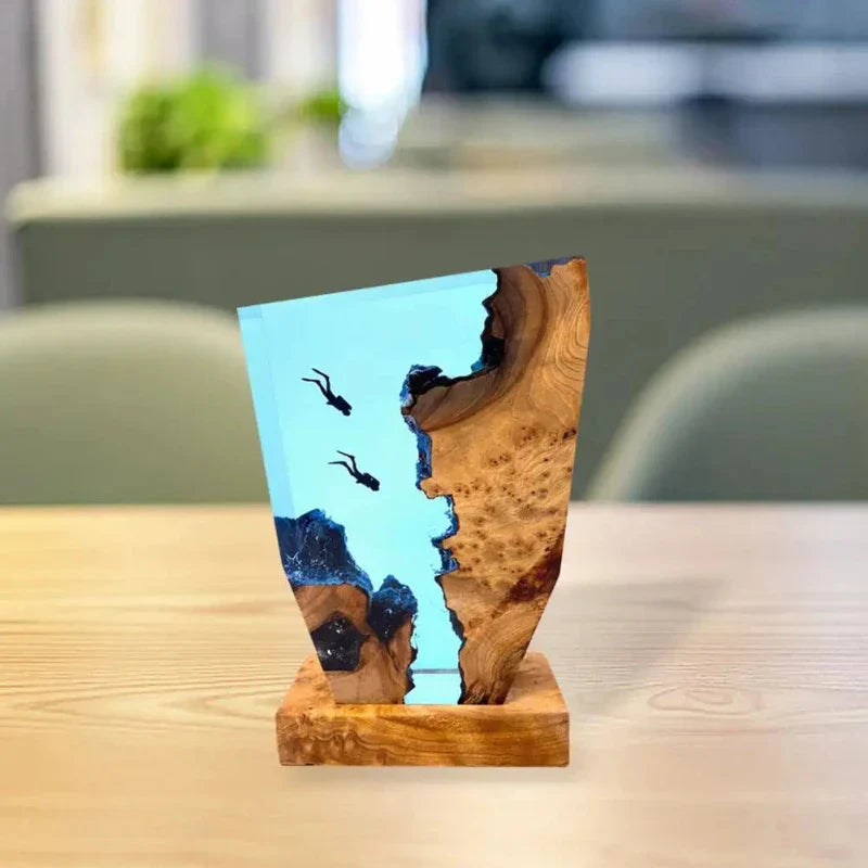 LumièreMarine | Lampe de Table Élégante et Design Nautique