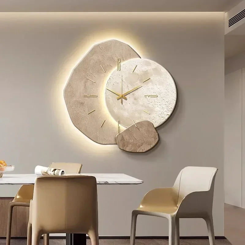 ÉléganceMur | Horloge Murale Décorative avec Mécanisme Silencieux