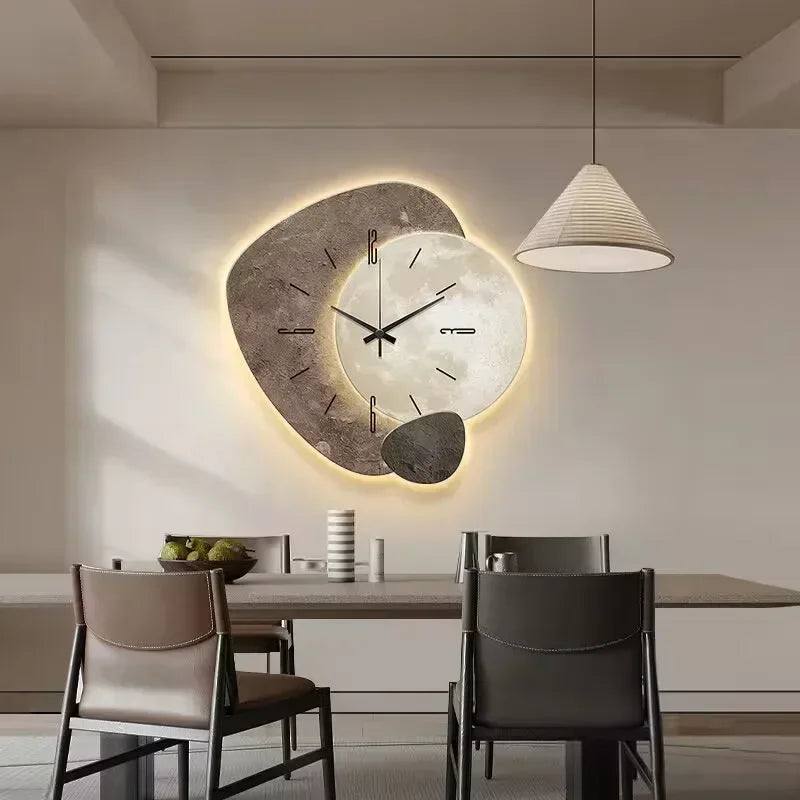 ÉléganceMur | Horloge Murale Décorative avec Mécanisme Silencieux