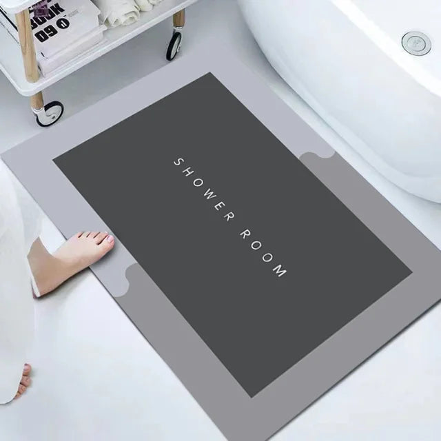 LustreSoft | Tapis de bain antidérapant ultra absorbant