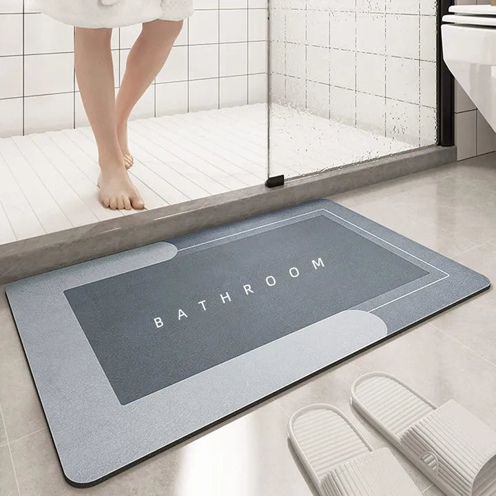 LustreSoft | Tapis de bain antidérapant ultra absorbant