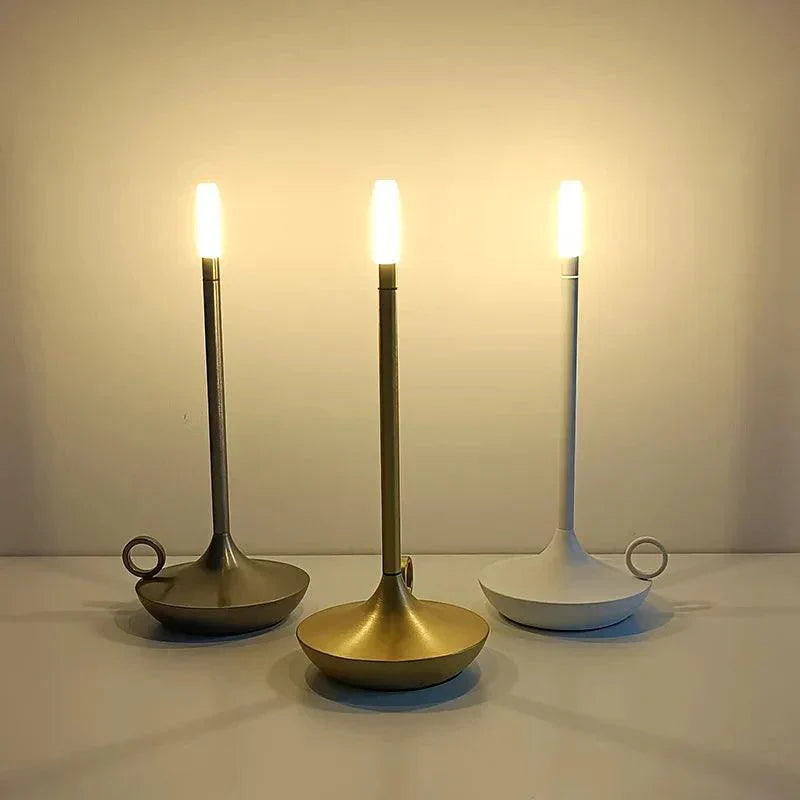 LumièreDouce | Lampe de Table LED Sans Fil avec Commande Tactile pour Ambiance Chaleureuse