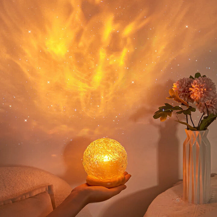LumièreOnde | Lampe de table à effet d'onde
