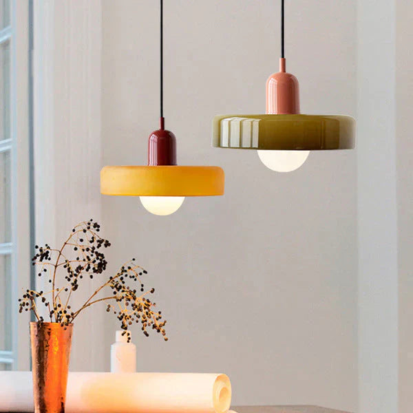 RoundGlow | Lampe suspendue moderne pour l'éclairage intérieur