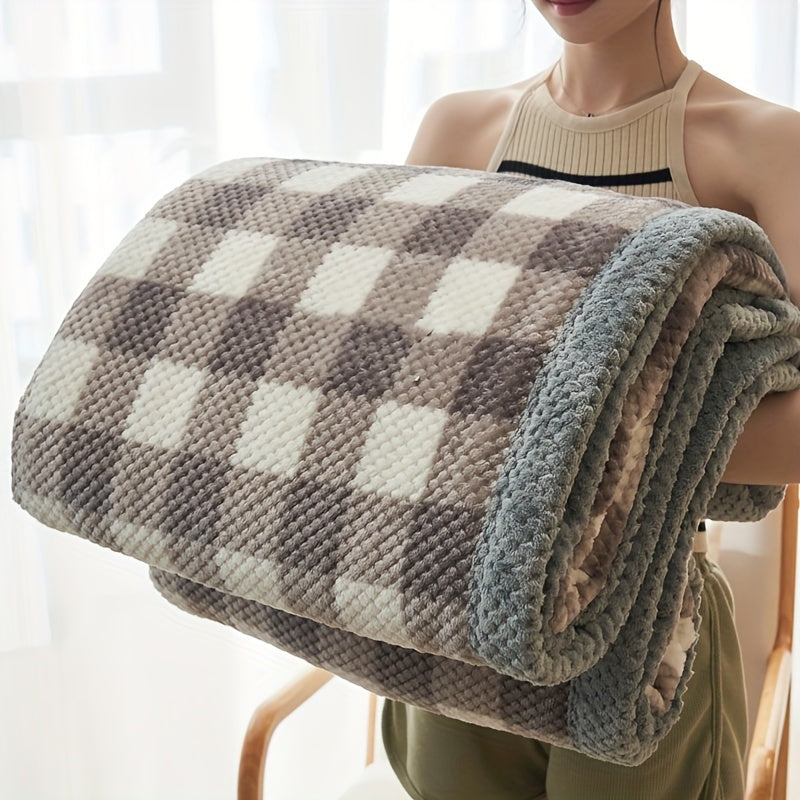 ChaleurDouce | Couverture Douillette en Fleece Élégante